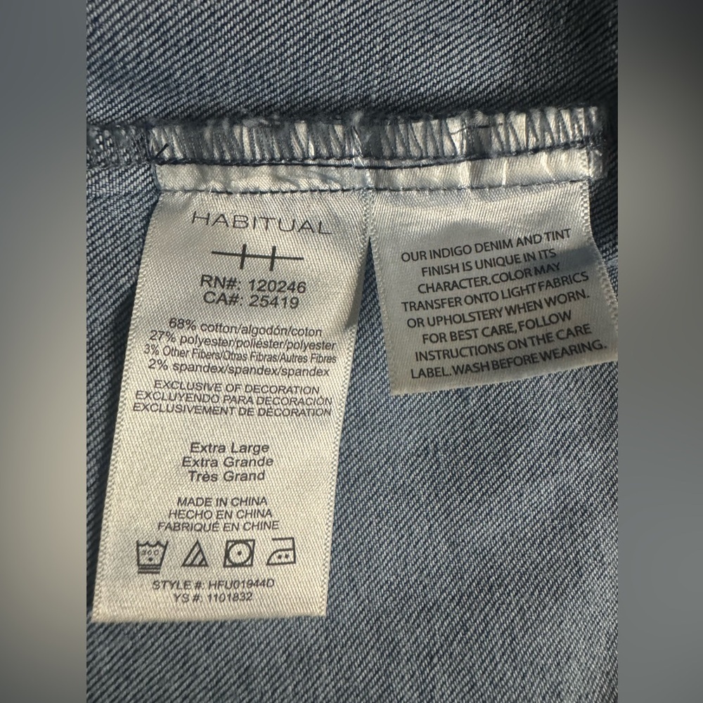 Habitual Denim Dress - Picture 4 of 8